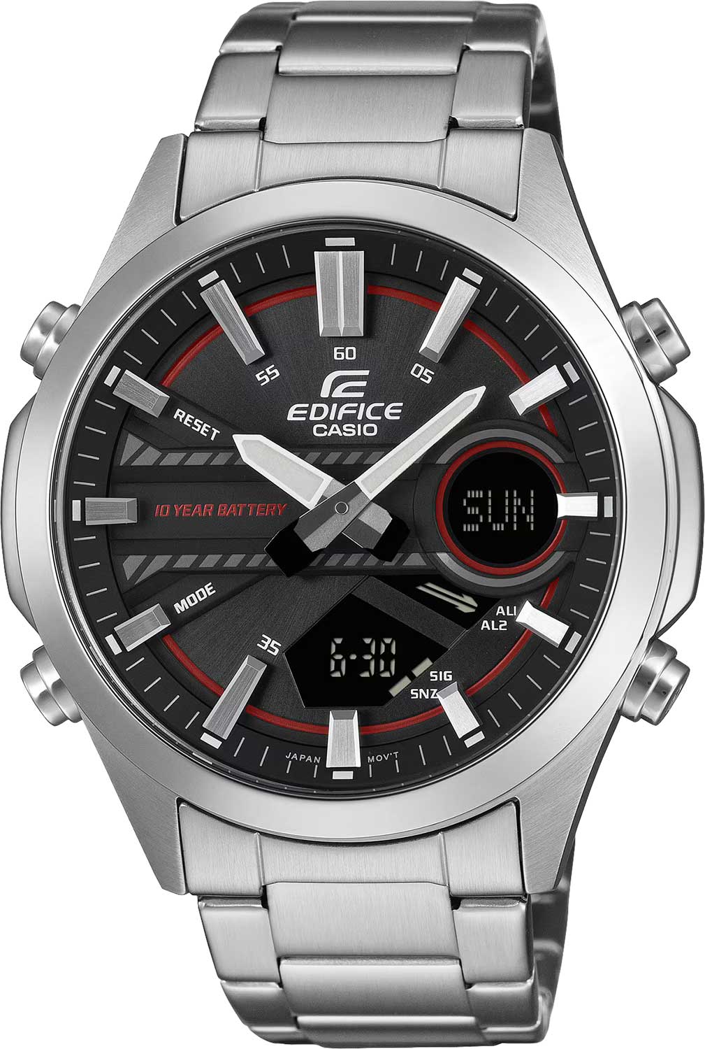 Японские наручные часы Casio Edifice EFV-C120D-1A4 с хронографом