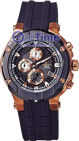 Японские наручные часы Casio Edifice EFX-500P-1A с хронографом