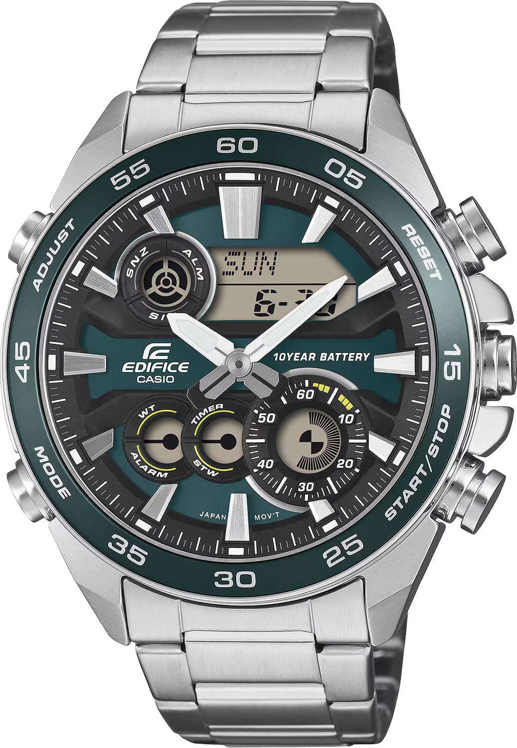 Японские наручные часы Casio Edifice ERA-130D-3A с хронографом