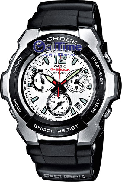 Японские наручные часы Casio G-SHOCK G-1000-7A с хронографом