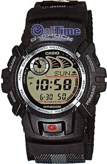 Японские наручные часы Casio G-SHOCK G-2900V-1V