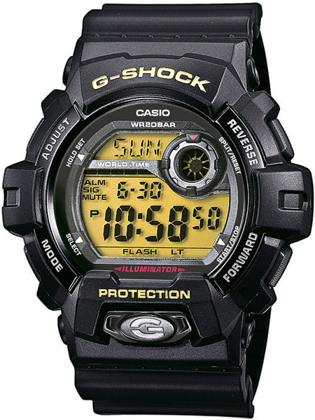 Японские наручные часы Casio G-SHOCK G-8900-1E с хронографом