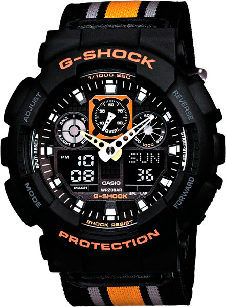 �������� �������� ���� Casio G-SHOCK GA-100MC-1A4 � �����������