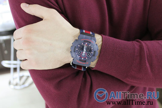 Casio G SHOCK GA 100MC 2A AllTime.ru