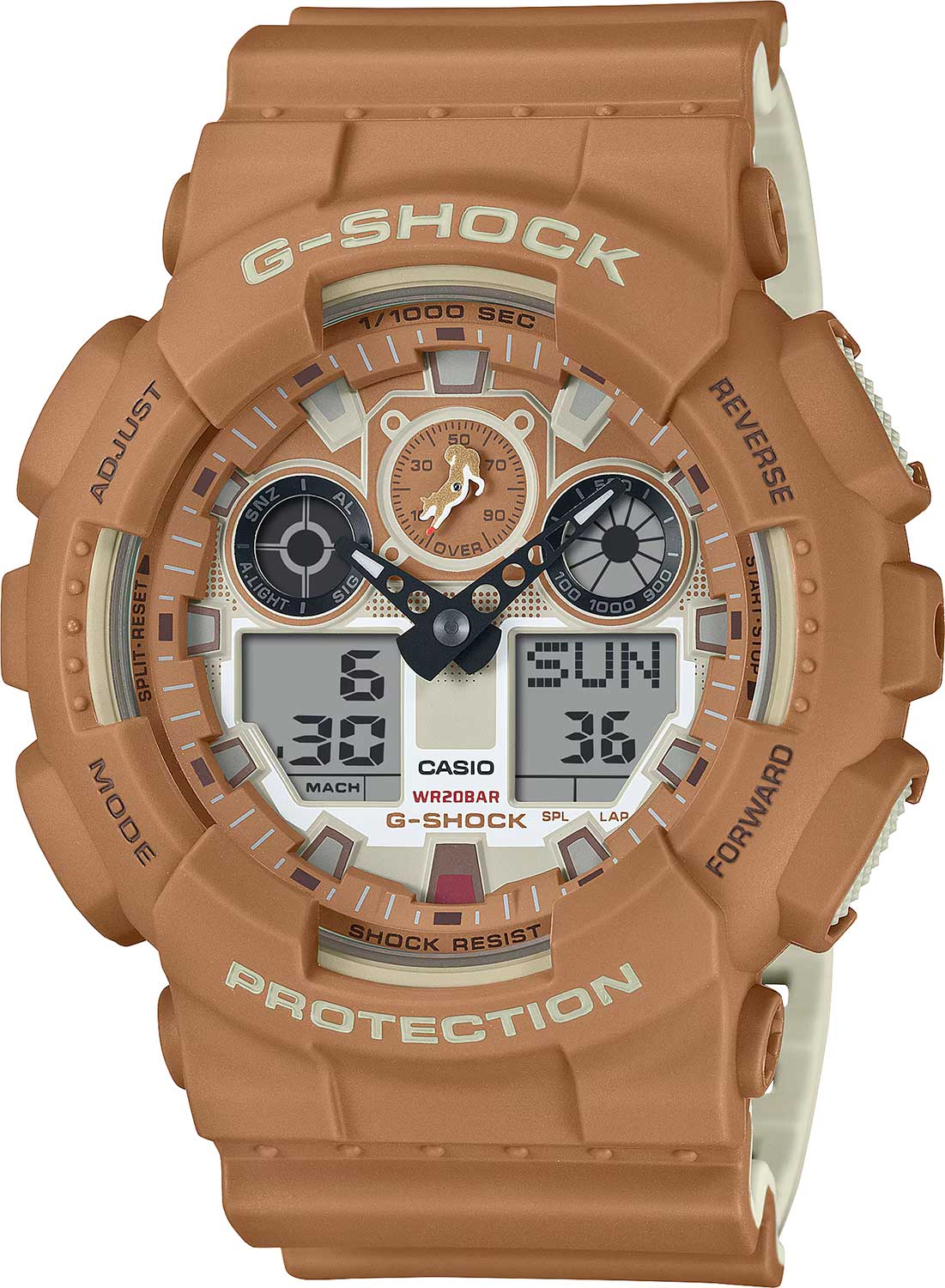    Casio G-SHOCK GA-100SHB-5A  