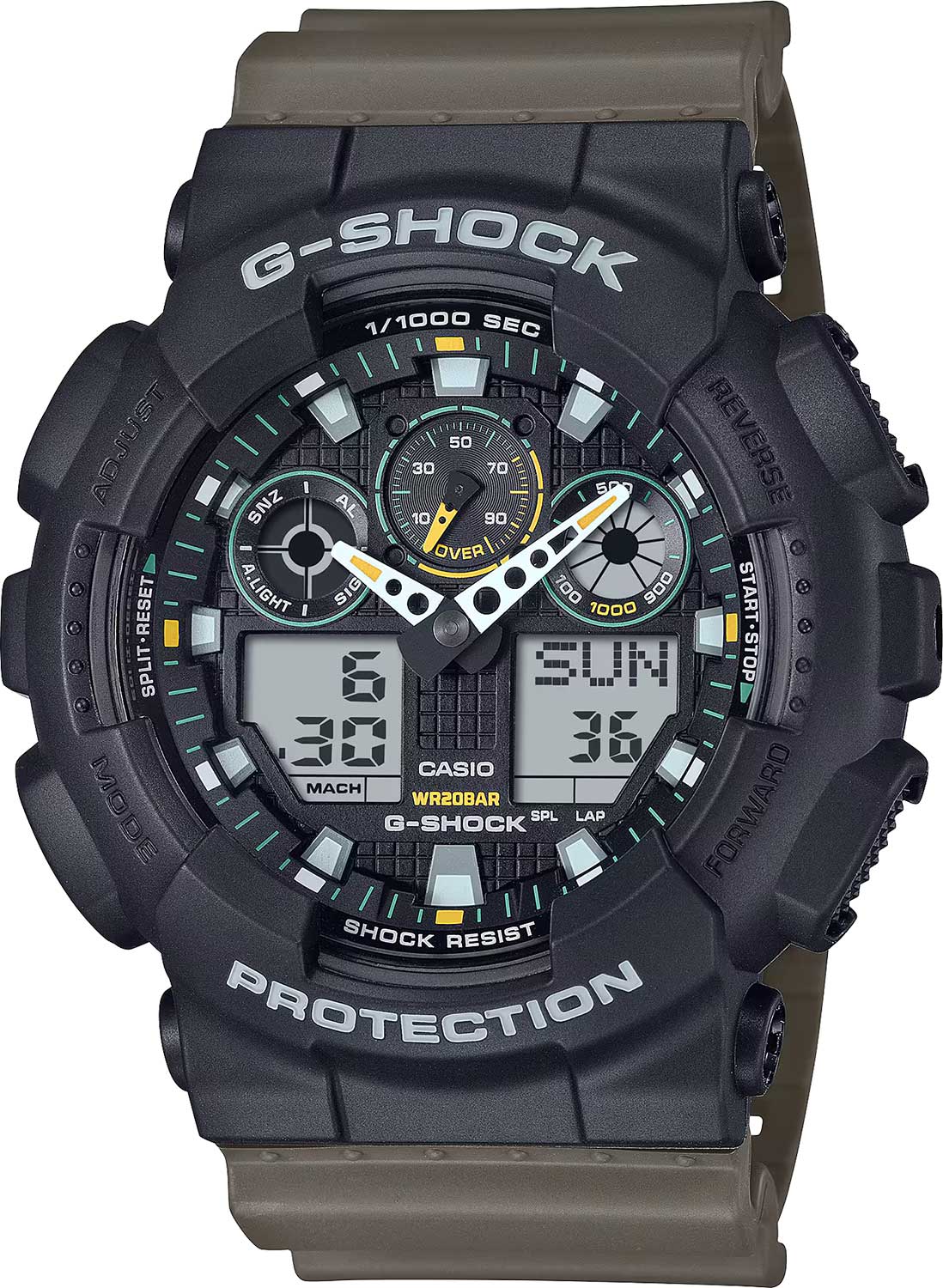    Casio G-SHOCK GA-100TU-1A3  