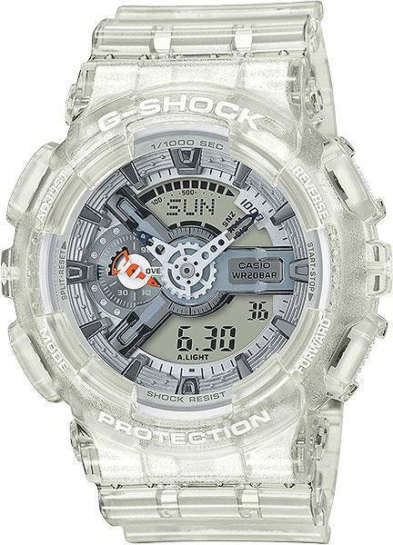 Японские наручные часы Casio G-SHOCK GA-110CR-7A с хронографом