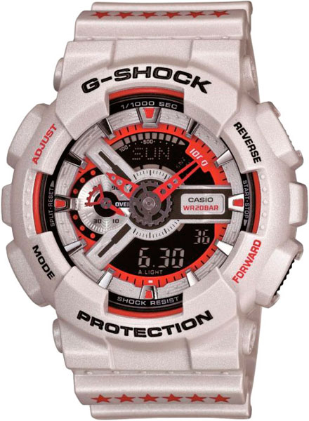 Японские наручные часы Casio G-SHOCK GA-110EH-8A с хронографом