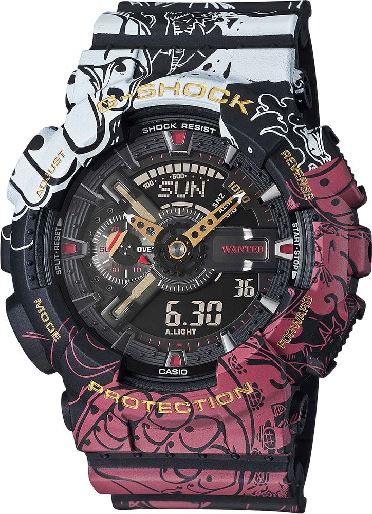 Японские наручные часы Casio G-SHOCK GA-110JOP-1A4ER с хронографом
