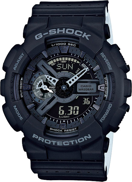 Японские наручные часы Casio G-SHOCK GA-110LP-1A с хронографом