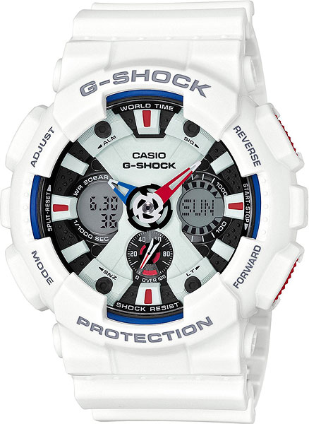 Японские наручные часы Casio G-SHOCK GA-120TR-7A с хронографом