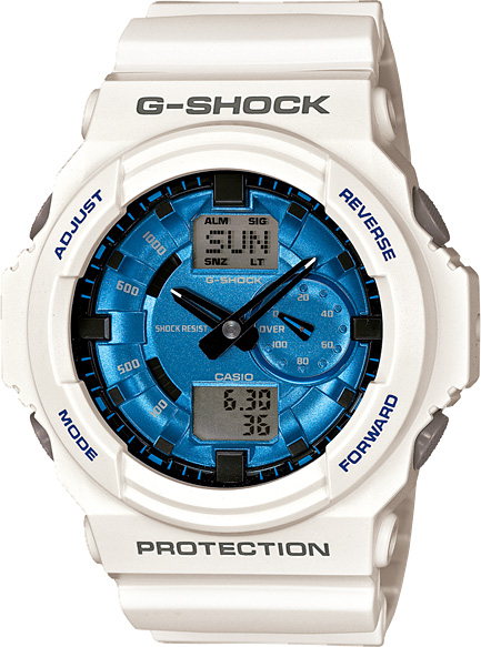 Японские наручные часы Casio G-SHOCK GA-150MF-7A с хронографом