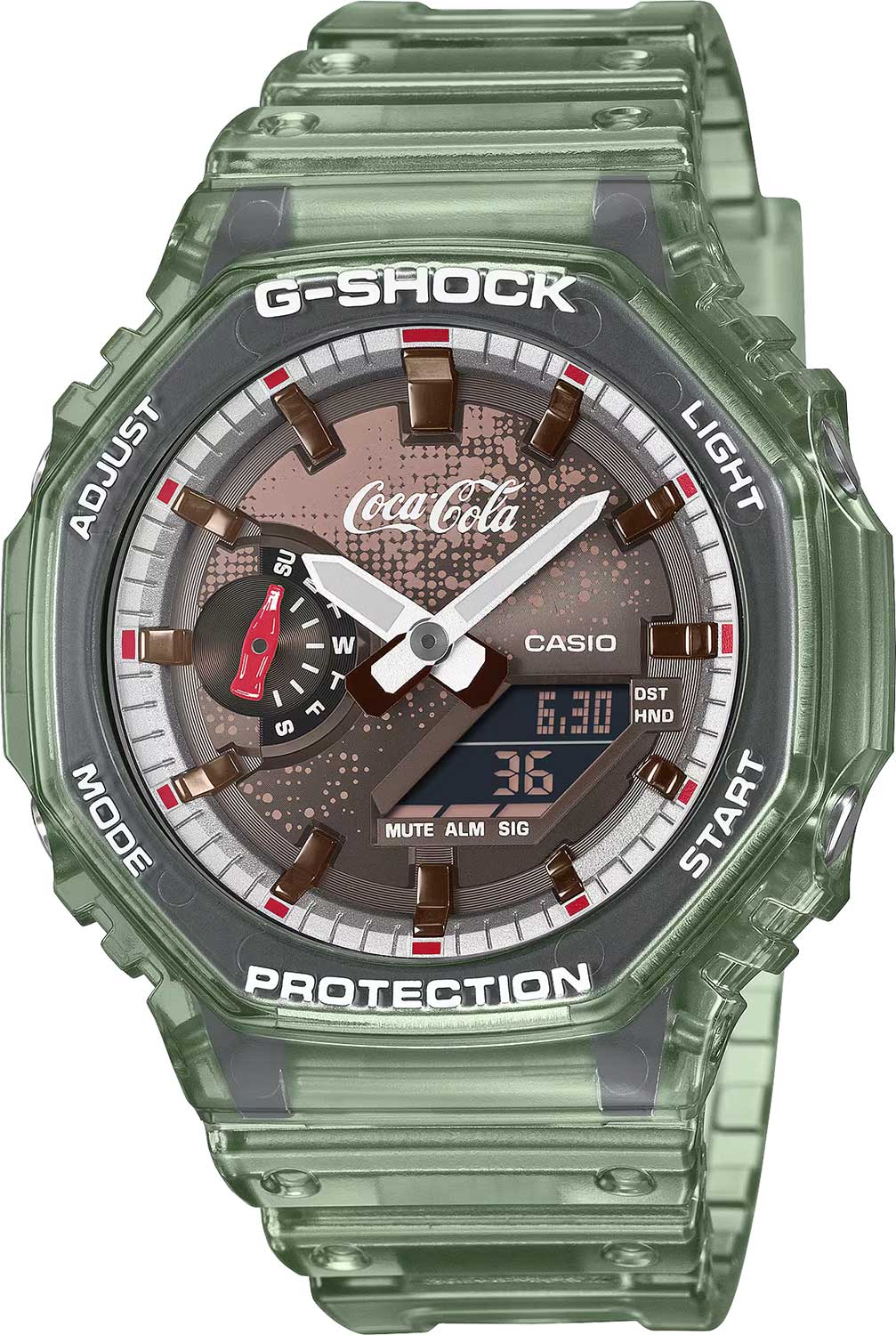 Японские наручные часы Casio G-SHOCK GA-2100CC-3A с хронографом