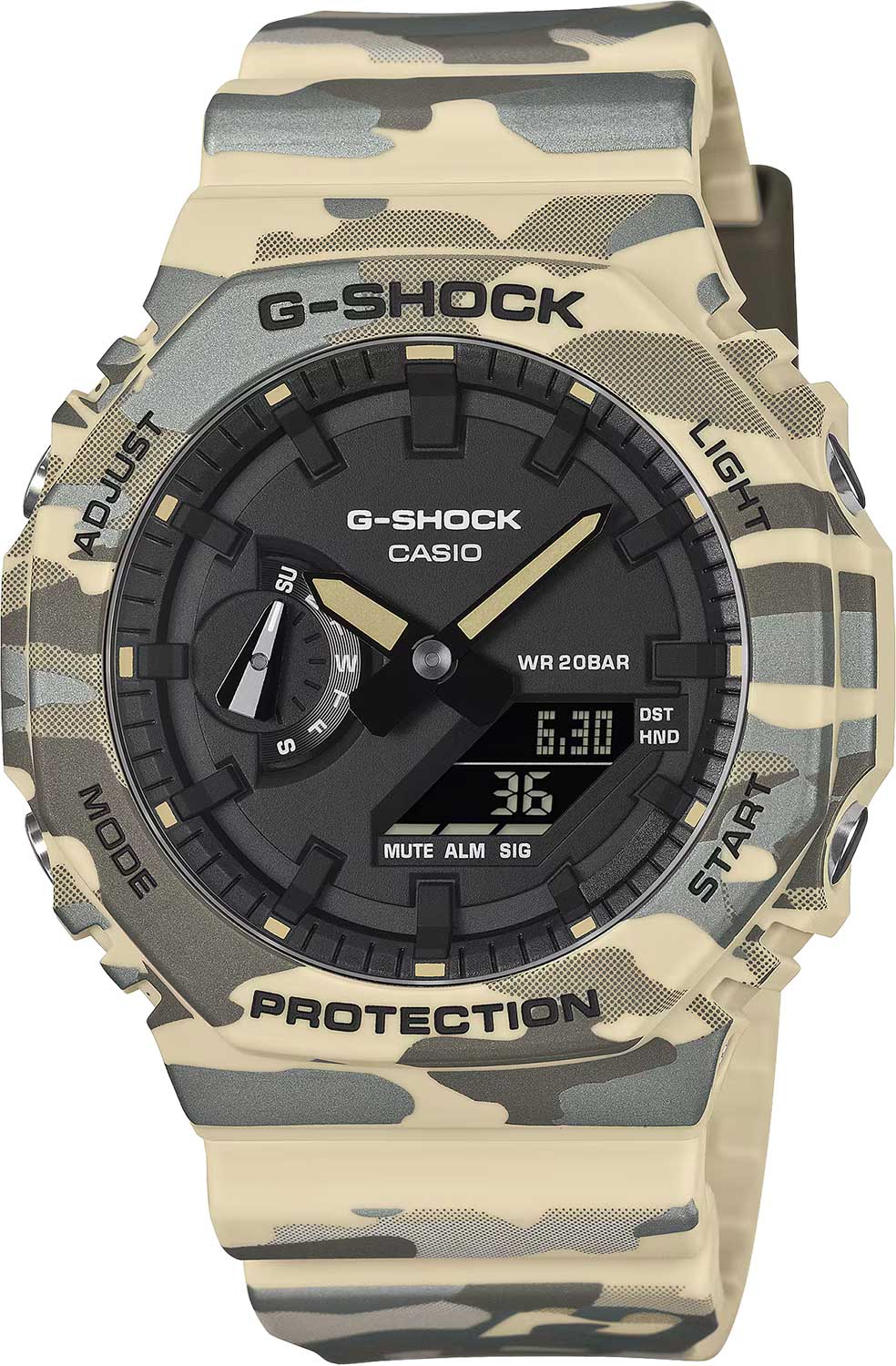�������� �������� ���� Casio G-SHOCK GA-2100CM-5A � �����������
