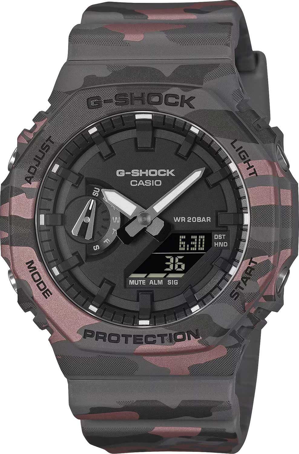 �������� �������� ���� Casio G-SHOCK GA-2100CM-8A � �����������