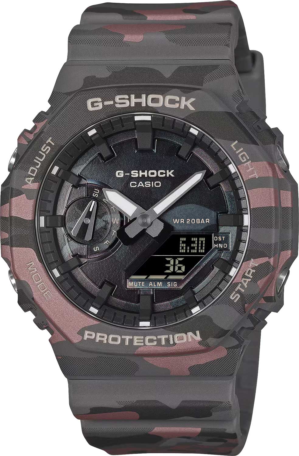 �������� �������� ���� Casio G-SHOCK GA-2100CMD-8A � �����������