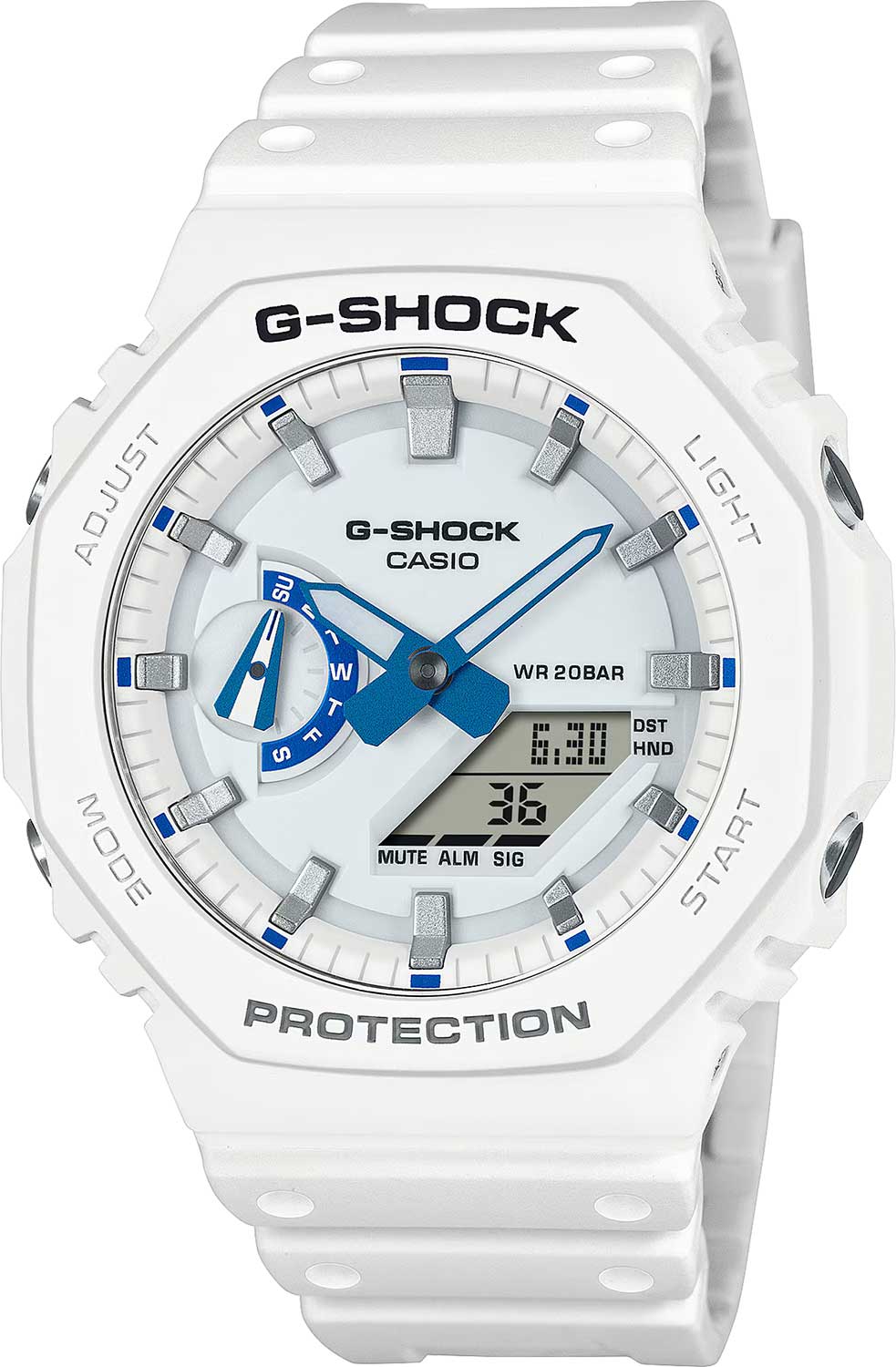 Японские наручные часы Casio G-SHOCK GA-2100HDS-7A с хронографом