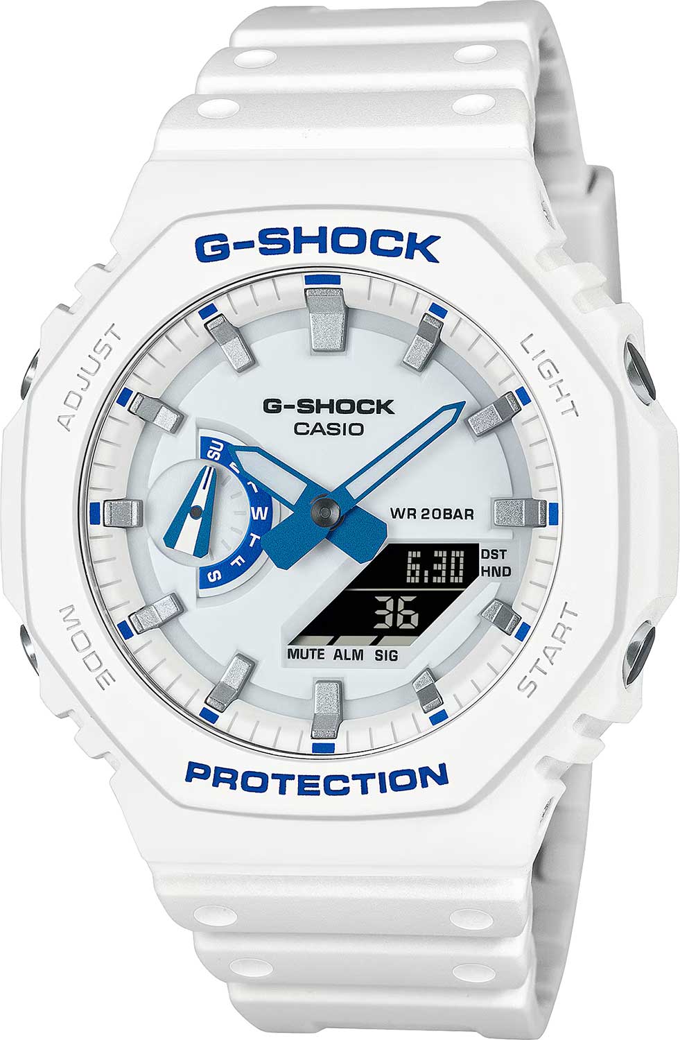 Японские наручные часы Casio G-SHOCK GA-2100HDS-7A1 с хронографом