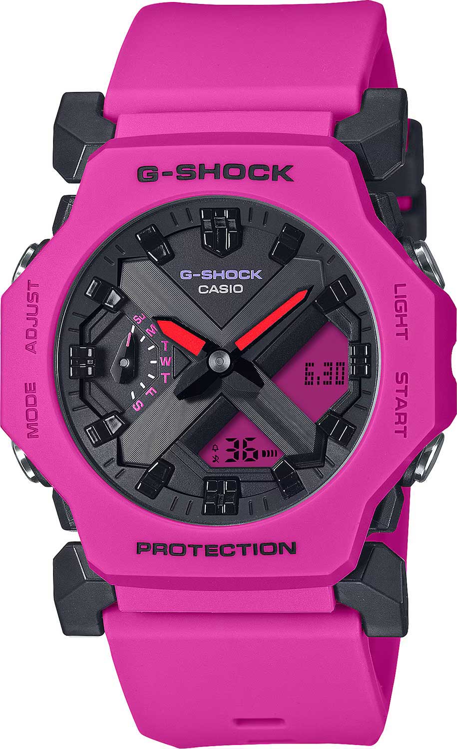 Японские наручные часы Casio G-SHOCK GA-2300-4A-ucenka с хронографом