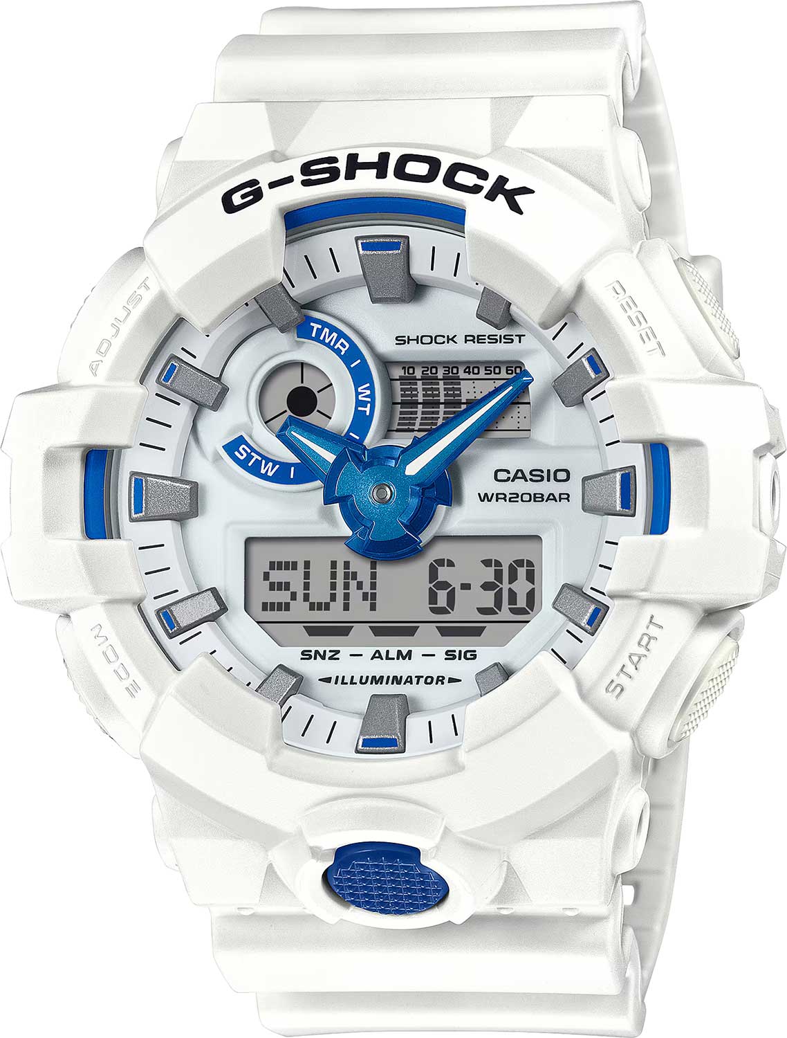 Японские наручные часы Casio G-SHOCK GA-700HDS-7A с хронографом