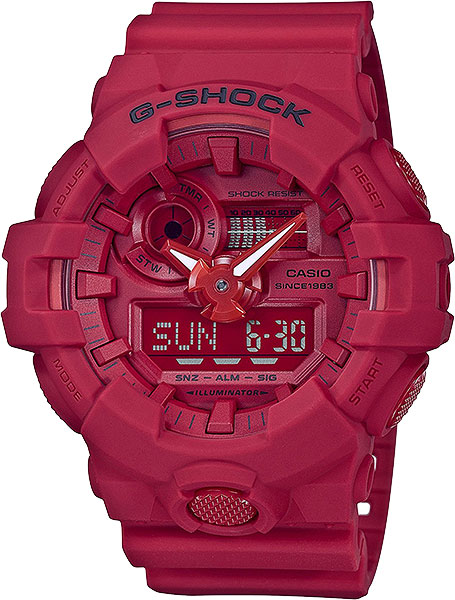 Японские наручные часы Casio G-SHOCK GA-735C-4A с хронографом