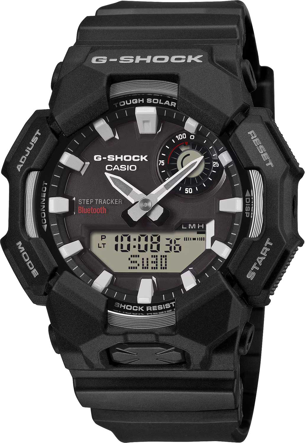 Японские спортивные наручные часы Casio G-SHOCK GA-B010-1A с хронографом