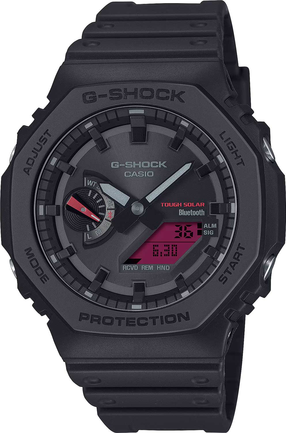 Японские наручные часы Casio G-SHOCK GA-B2100BBR-1A с хронографом
