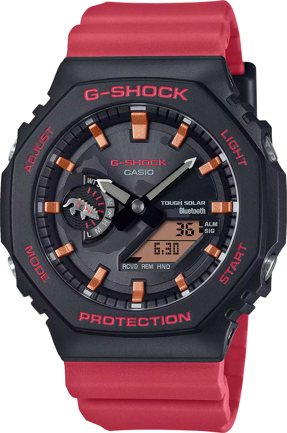 Японские наручные часы Casio G-SHOCK GA-B2100CD-1A4 с хронографом