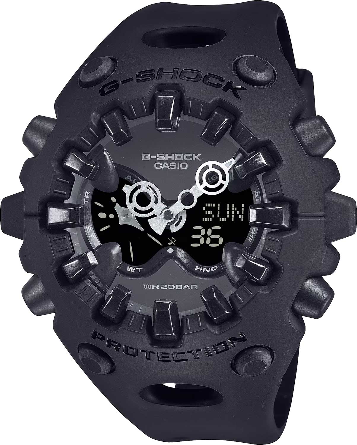 Японские наручные часы Casio G-SHOCK GA-V01-1A с хронографом