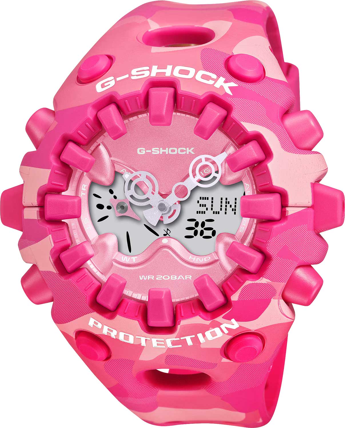 Японские наручные часы Casio G-SHOCK GA-V01CMG-4A с хронографом