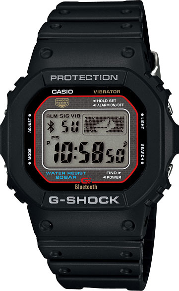 Японские наручные часы Casio G-SHOCK GB-5600AA-1E
