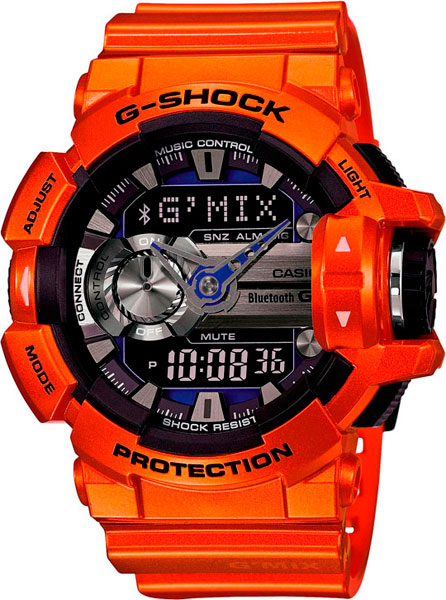 Японские наручные часы Casio G-SHOCK GBA-400-4B