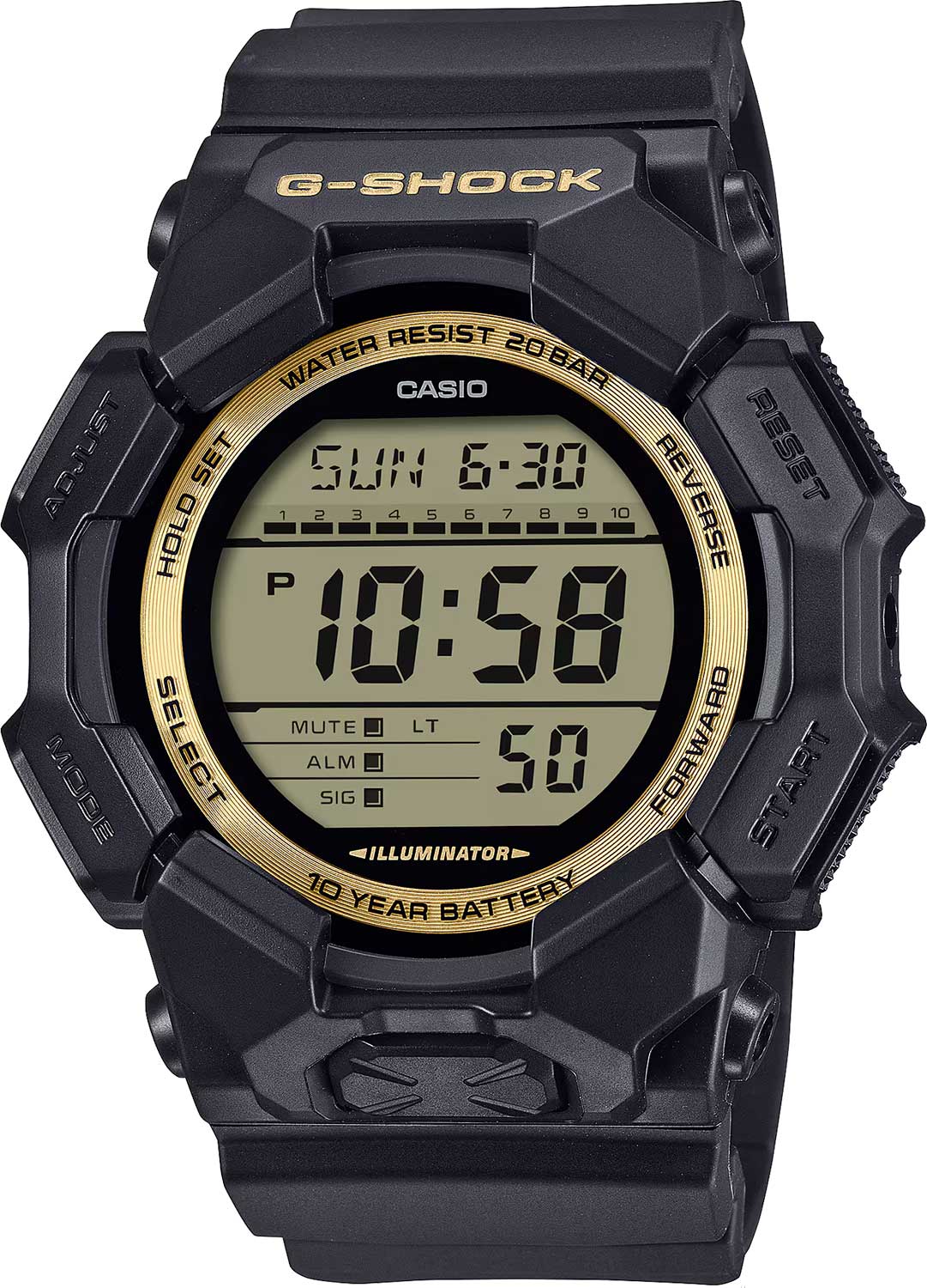    Casio G-SHOCK GD-010GB-1A9  