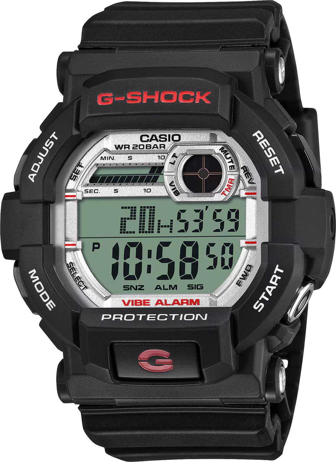 Японские наручные часы Casio G-SHOCK GD-350S-1 с хронографом