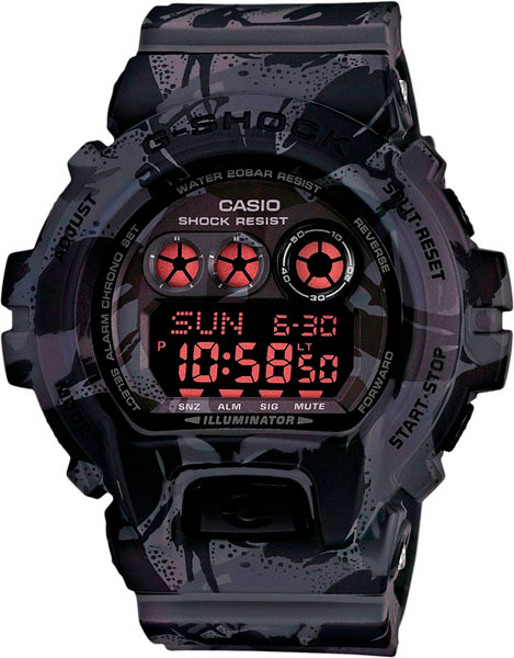 Японские наручные часы Casio G-SHOCK GD-X6900MC-1E с хронографом