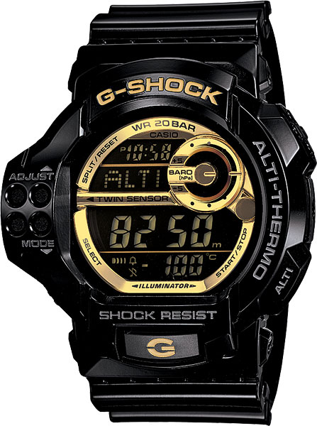 Японские наручные часы Casio G-SHOCK GDF-100GB-1E с хронографом