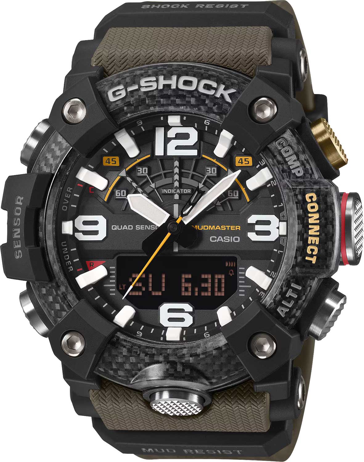 Японские спортивные наручные часы Casio G-SHOCK GG-B100X-1A3 с хронографом