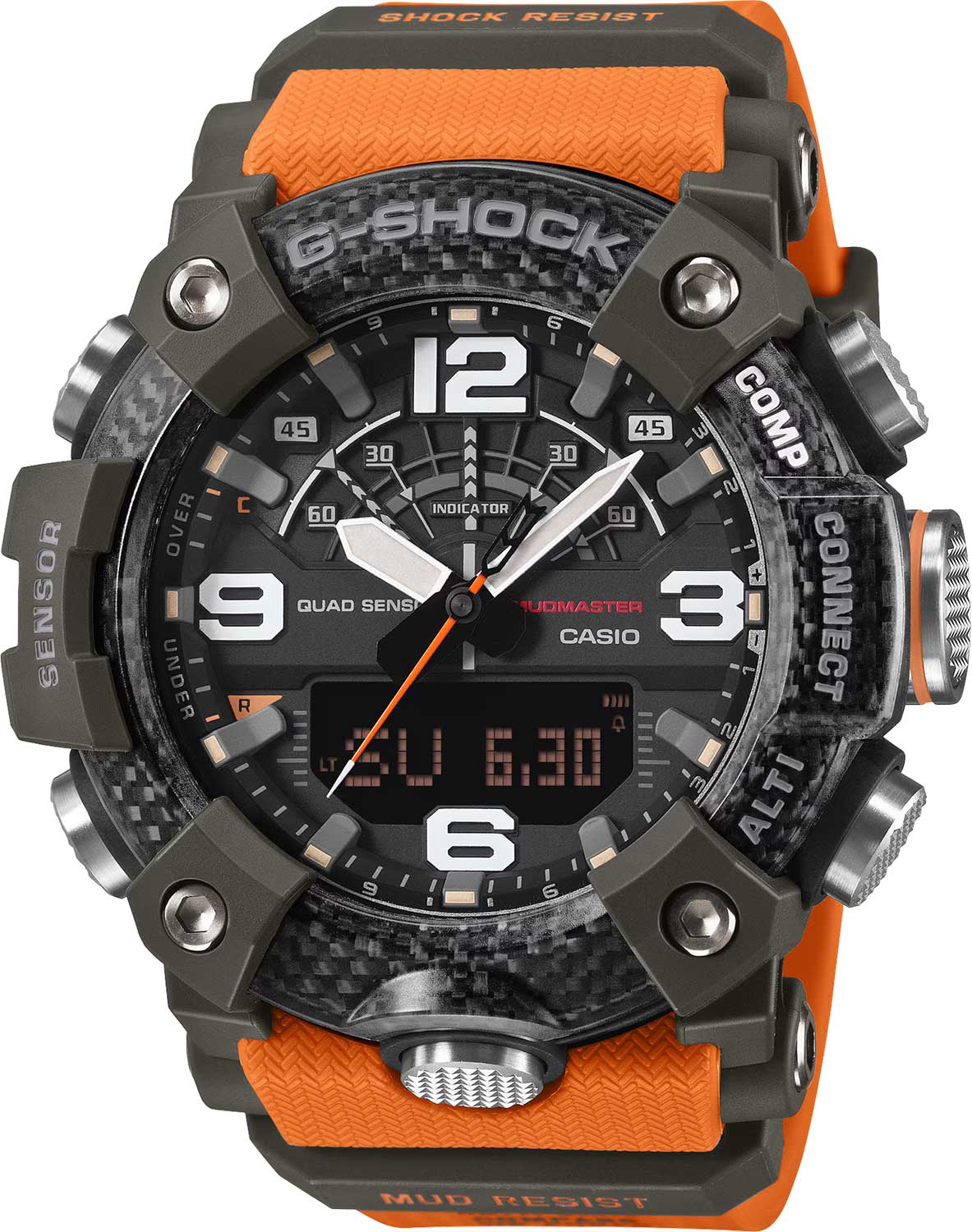 Японские спортивные наручные часы Casio G-SHOCK GG-B100X-1A9 с хронографом