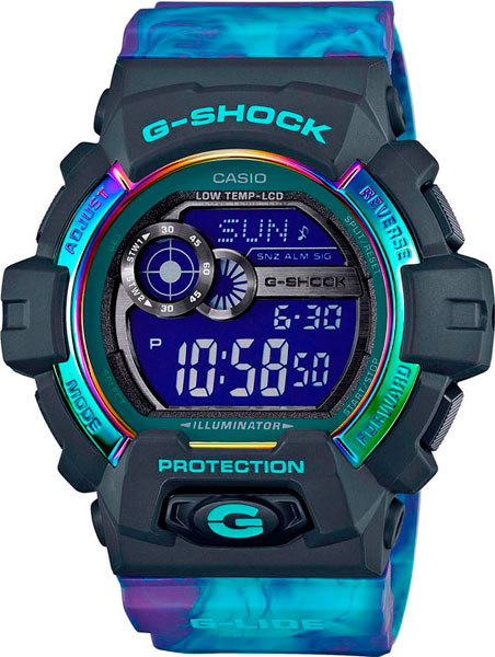 Японские наручные часы Casio G-SHOCK GLS-8900AR-3E с хронографом