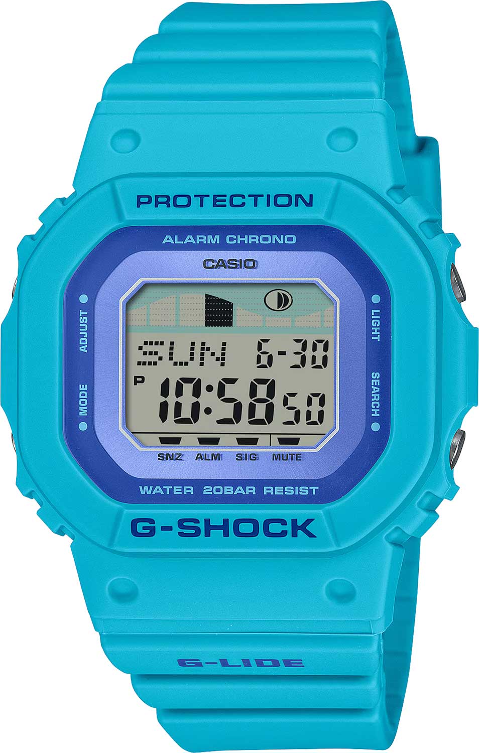 Японские наручные часы Casio G-SHOCK GLX-S5610-2 с хронографом
