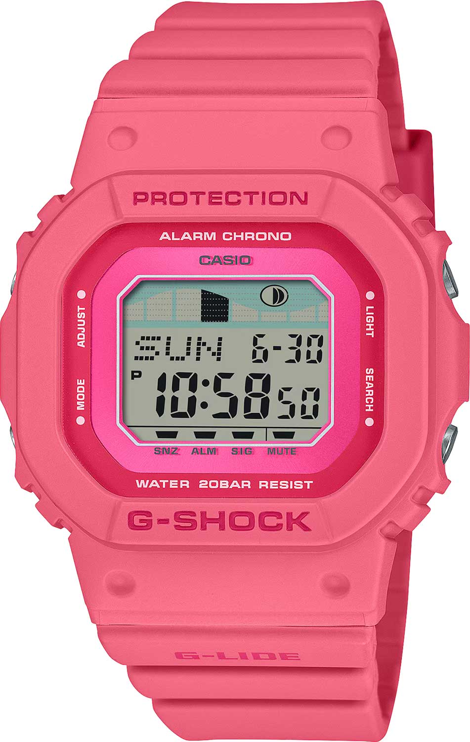 Японские наручные часы Casio G-SHOCK GLX-S5610-4 с хронографом