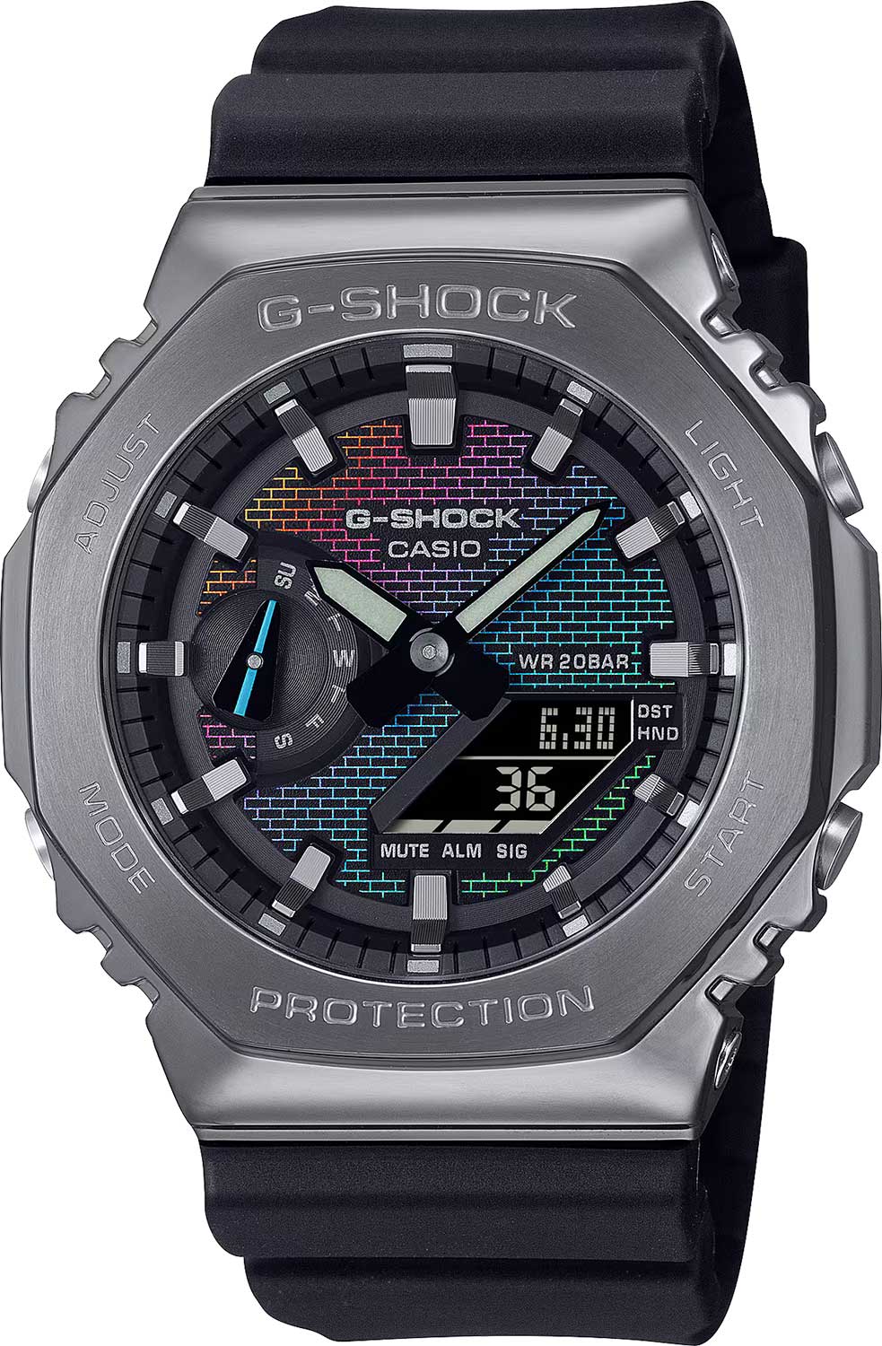 Японские наручные часы Casio G-SHOCK GM-2100BRW-1A с хронографом