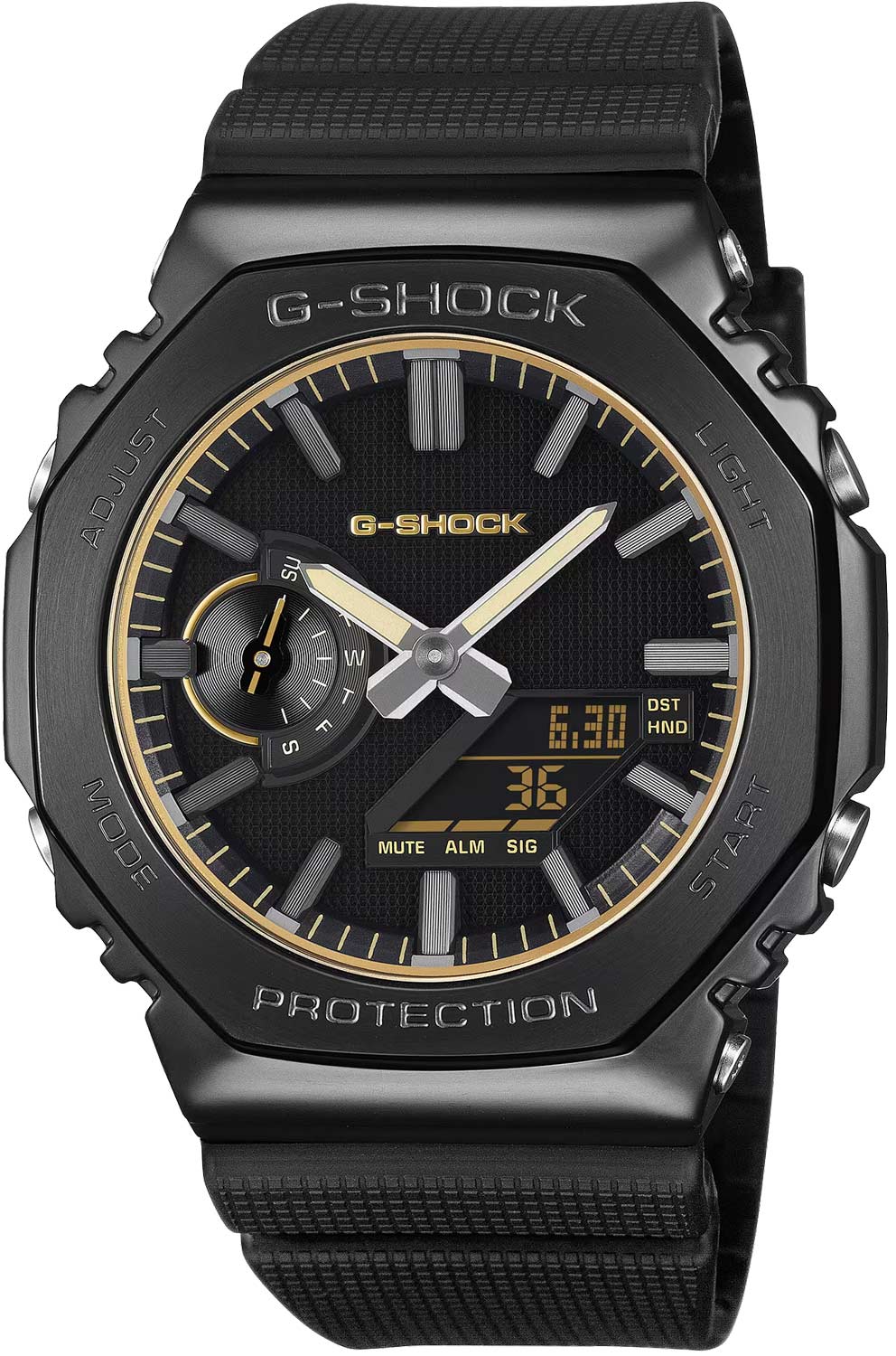 Японские наручные часы Casio G-SHOCK GM-2100LXB-1A9 с хронографом