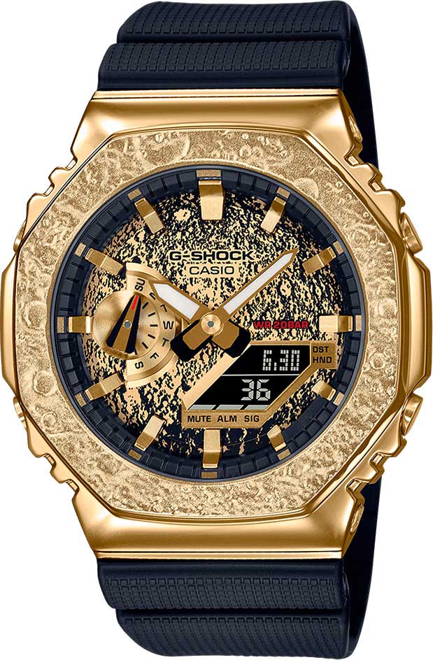 Японские наручные часы Casio G-SHOCK GM-2100MG-1AER с хронографом