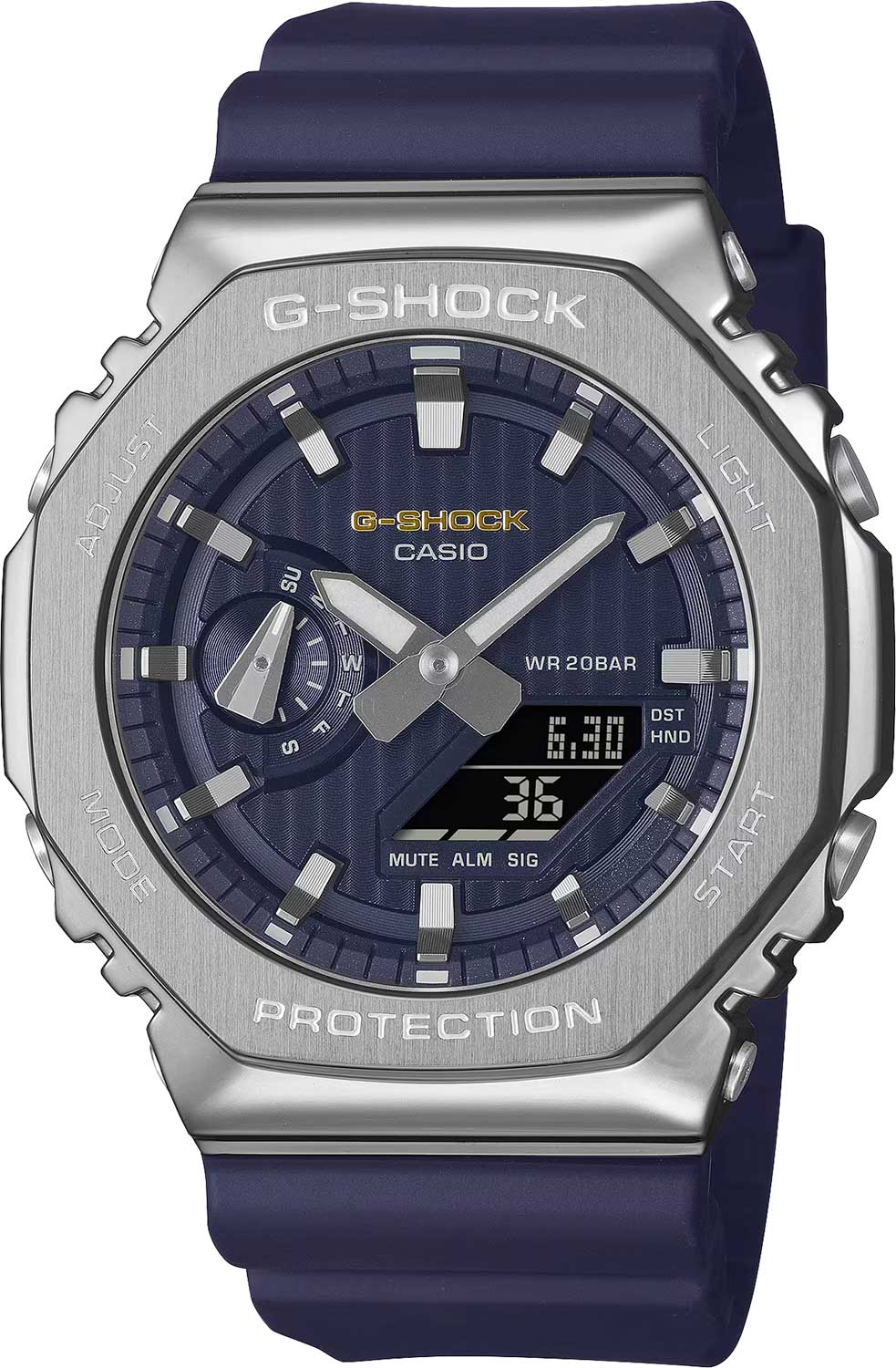 �������� �������� ���� Casio G-SHOCK GM-2110SH-2A � �����������