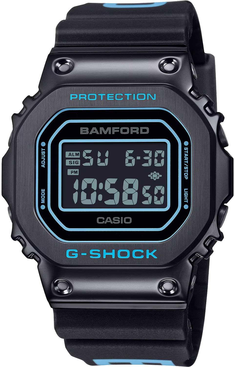 Японские наручные часы Casio G-SHOCK GM-5600BWD-1 с хронографом