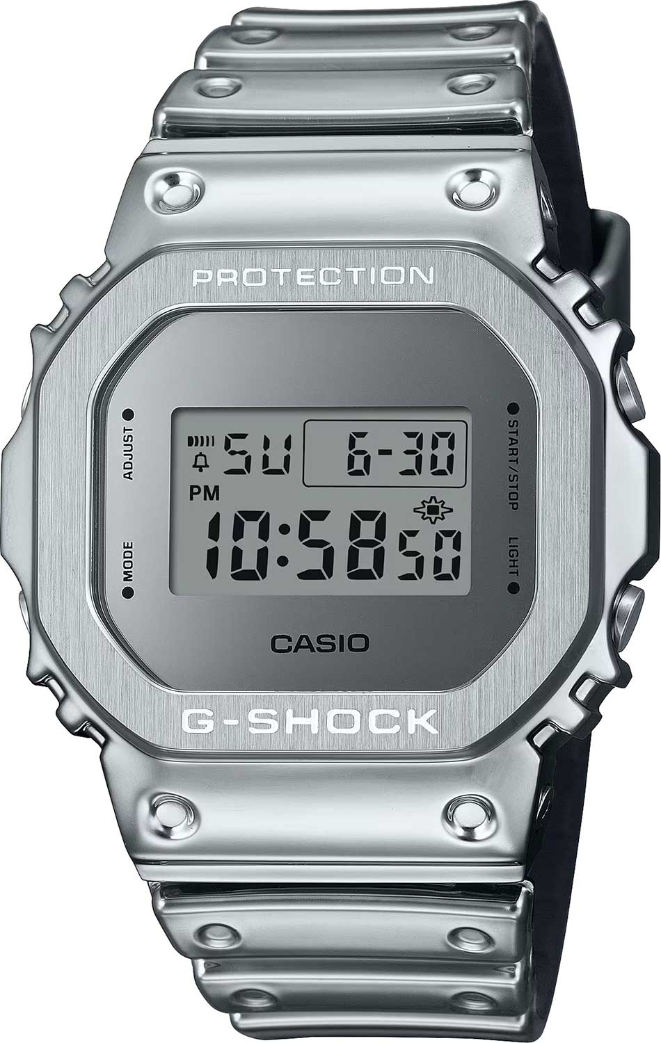 Японские наручные часы Casio G-SHOCK GM-5600YM-8A8 с хронографом