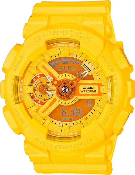 Японские наручные часы Casio G-SHOCK GMA-S110VC-9A с хронографом
