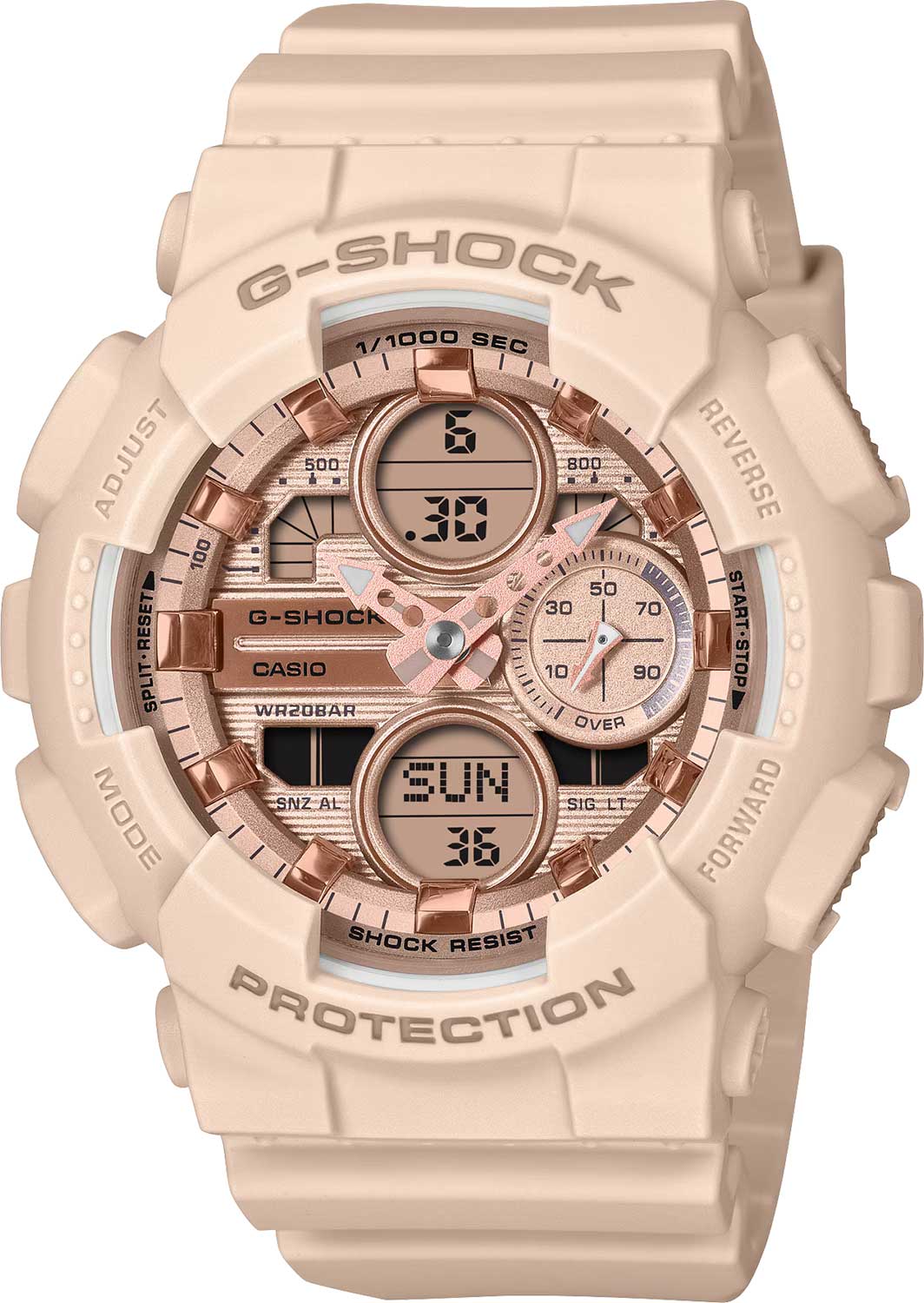 �������� �������� ���� Casio G-SHOCK GMA-S140PG-4A � �����������