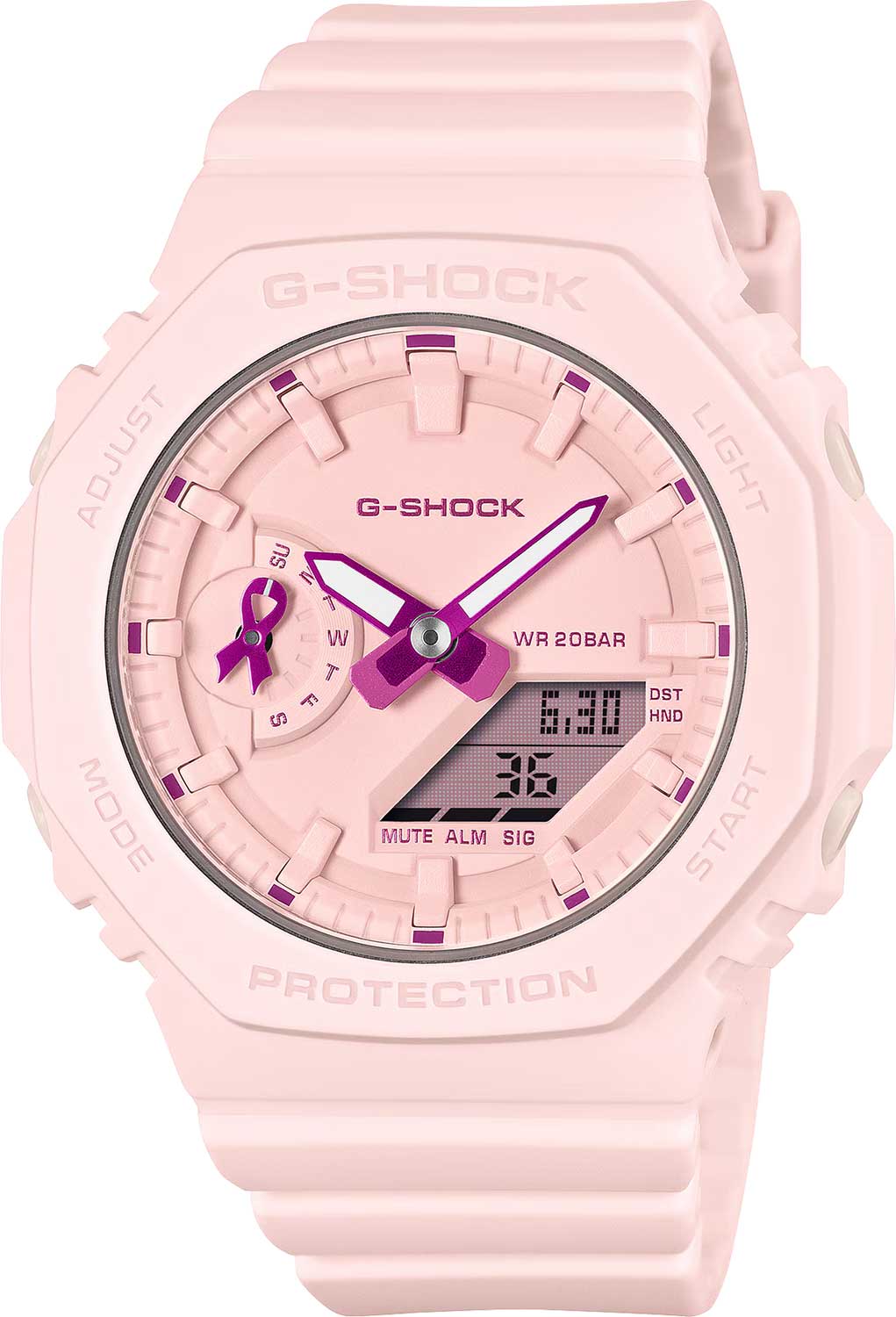 Японские наручные часы Casio G-SHOCK GMA-S2100PR-4A с хронографом